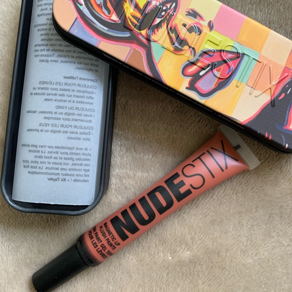 Nudestix Magnetic Plush Paints Lipstick Hot Paprika BNIB